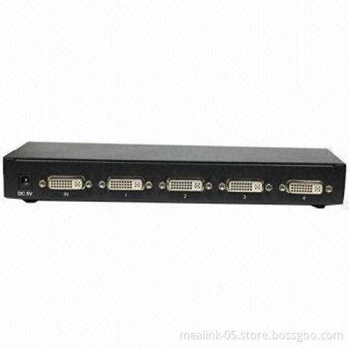DVI Splitter, 1 x 4, 1 to 4 DVI-D Splitter, Supports 1080p